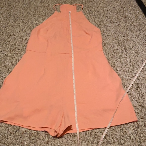 Like new Peach love California peach pink romper - Picture 5 of 13